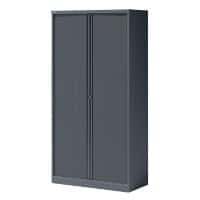 Armoire haute à portes rideaux Bisley Essential Anthracite 1000 x 470 x 1985 mm