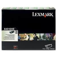 Toner Lexmark D'origine 64016HE Noir