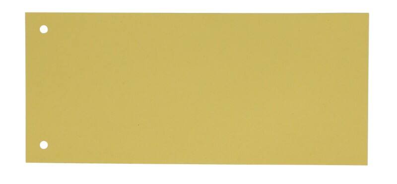 Feuilles de séparation KANGARO  Spécial Jaune Carton Rectangulaire 2 Perforations 07071-07 100 Unités
