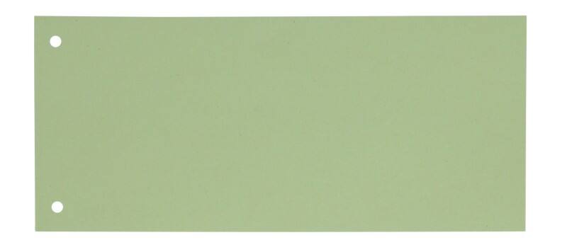 Feuilles de séparation KANGARO  Spécial Vert Carton Rectangulaire 2 Perforations 07071-01 100 Unités