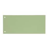 KANGARO Blanco Tabbladen Speciaal Groen Karton Rechthoekig 2 Gaten 07071-01 100 Stuks