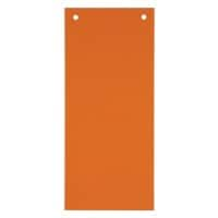 Intercalaires KANGARO Vierge Spécial Orange Carton Rectangulaire 2 Perforations 07071-06 100 Unités