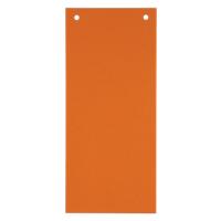 Intercalaires KANGARO Vierge Spécial Orange Carton Rectangulaire 2 Perforations 07071-06 100 Unités
