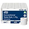 Tork Universal Toiletpapier T4 1-laags 120142 64 Rollen à 400 Vellen