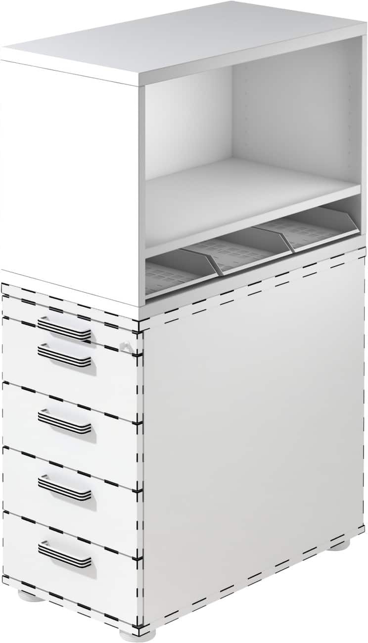 Complément de mobilier Hammerbacher Blanc