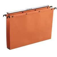 ELBA Hangmap AZO Ultimate Foolscap Oranje Karton Ophangmaat 390 mm 41 x 24 cm 25 Stuks