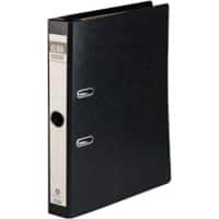 Classeur à levier ELBA Rado A4 50 mm 2 anneaux Rado Carton Mat Portrait Noir