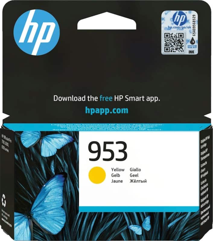 HP 953 originele inktcartridge F6U14AE geel