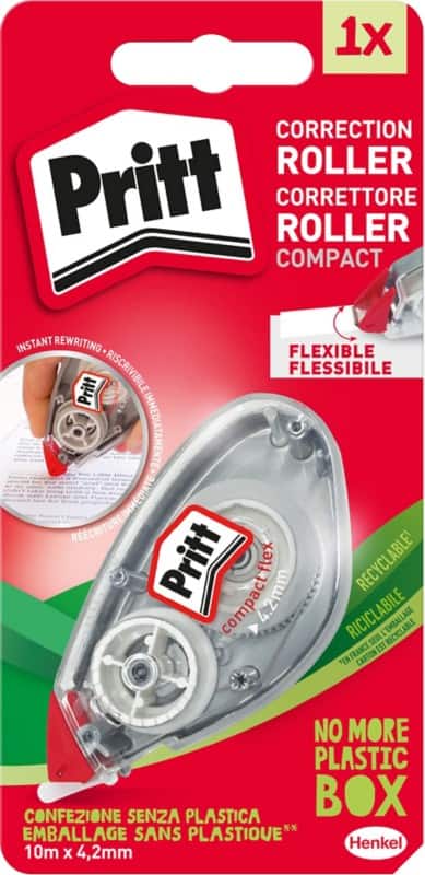 Pritt Compact Flex Correctieroller 4,2 mm 10000 mm