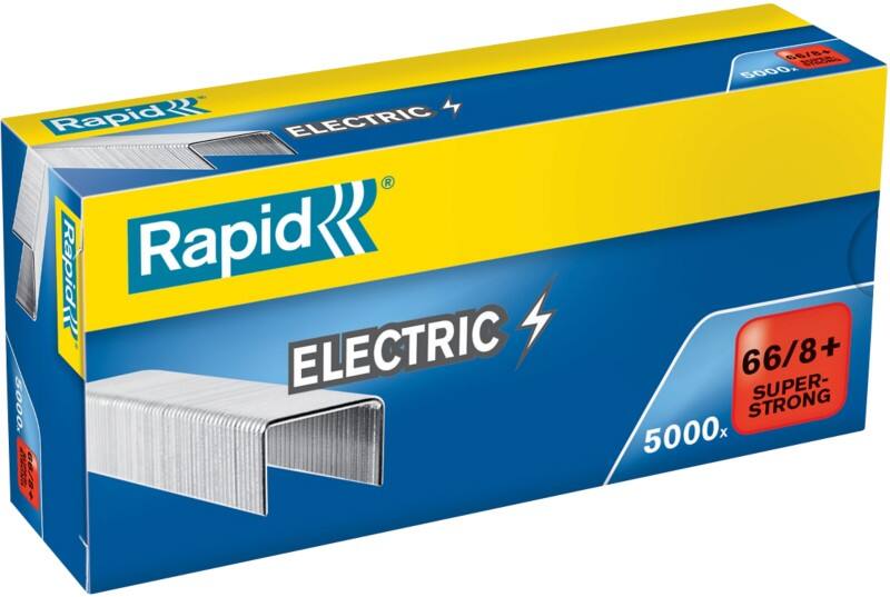 Agrafes Rapid Super Strong Electric 66/8 24868000 Acier Argenté 5 000 Agrafes