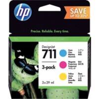 Cartouche jet d'encre HP 711 D'origine P2V32A Cyan, Magenta, Jaune Multipack 3 Unités