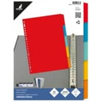 Intercalaires numériques KANGARO P405M carton 180 g/m² A4 5 intercalaires Assorti