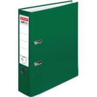 herlitz maX.file protect Classeur A4 80 mm Groen 2 ringen 5480504 Karton, PP (Polypropeen) Reliëf Staand