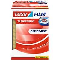 Ruban adhésif tesa tesafilm Office-Box Transparent 12 mm (l) x 66 m (L) PP (Polypropylène) 12 Rouleaux