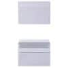 Enveloppes Viking Sans fenêtre C6 162 (l) x 114 (h) mm Autocollante Blanc 80 g/m² 1 000 Unités