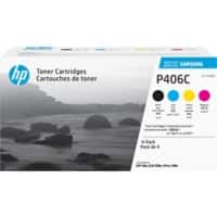 Toner CLT-P406C D'origine Samsung Noir et 3 Couleurs Noir et 3 Couleurs 4 Unités