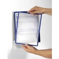 Présentoir DURABLE FLEXIPLUS 555107 Bleu A4 PP (Polypropylène) 28 x 3,5 x 34 cm