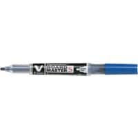 Pilot V-Board Master S Whiteboard marker Ronde punt 1.3 mm Blauw