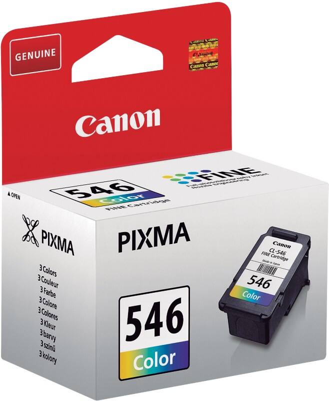 Canon CL-546 Origineel Inktcartridge Cyaan, magenta, geel