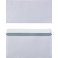 Enveloppe blanche RAJA Premium format DL 110 x 220 mm 90g avec