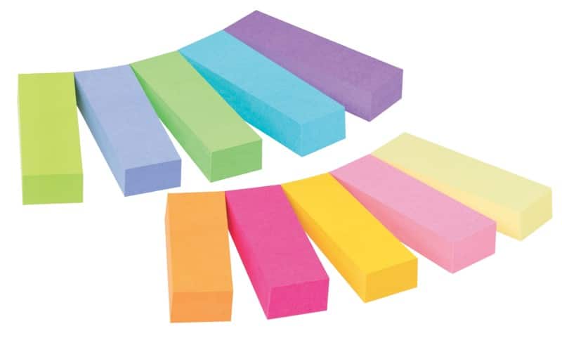 Post-it Indexen 15 x 50 mm Kleurenassortiment 50 x 10 Stuks