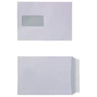 Office Depot Enveloppen Met Venster C5 162 (B) x 229 (H) mm Kleefstrip Wit 90 g/m² 500 Stuks