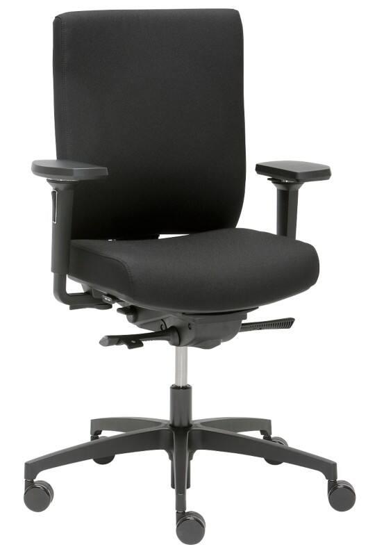 Dauphin Just MAGIC2 Bureaustoel Stof In hoogte verstelbare armleuning In hoogte verstelbare zitting