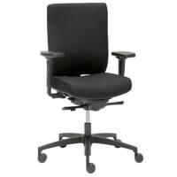 Chaise de bureau Just MAGIC2 Dauphin Tissu Accoudoirs réglables en hauteur Siège réglable en hauteur