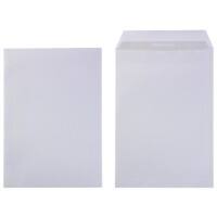 Enveloppes Office Depot Sans fenêtre B4 250 (l) x 353 (h) mm Autocollante Blanc 120 g/m² 250 Unités