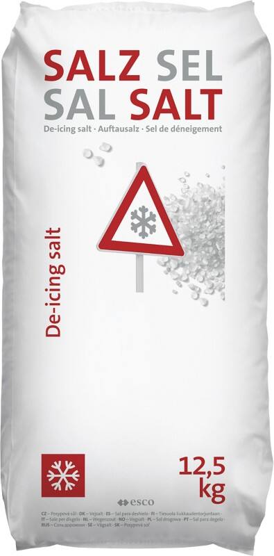 Sel de déneigement esco Blanc 12.5 kg