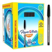 Stylo-bille Papermate InkJoy 100 Noir 0,8 mm Moyen Bille 100 Unités