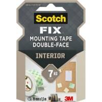 Ruban adhésif Scotch-Fix Interior Blanc 19 mm x 1,5 m