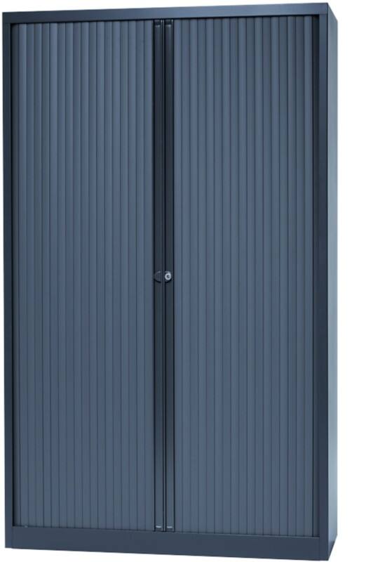 Armoire à portes coulissantes Bisley 1200 x 430 x 1980 mm Anthracite
