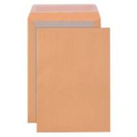 Enveloppes dos carton Viking C4 110 g/m² Marron Sans Fenêtre Bande adhésive 229 x 324 mm 100 Unités