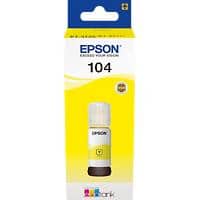 Epson 104 Origineel Inktcartridge C13T00P440 Geel
