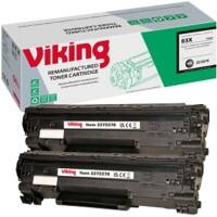 Toner Viking 83X Compatible HP CF283X Noir