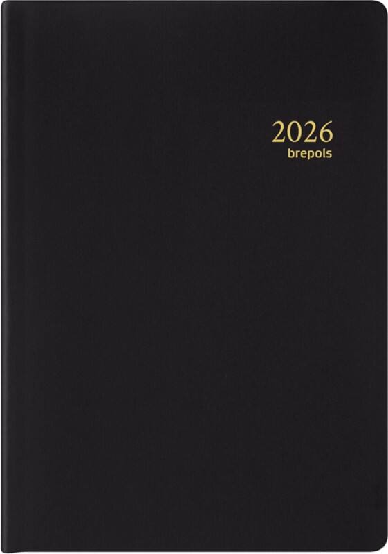 Brepols Armada Seta Zakagenda 2026 1 Week per 2 pagina's Duits, Engels, Frans, Nederlands Zwart 0,931,2120,99,6,0