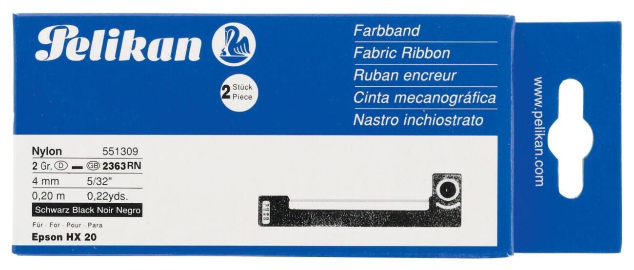 Pelikan Compatible voor Epson 551309 Zwart Printerlint duopack