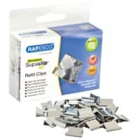 Rapesco Supaclip 40 Navulklemmen Medium Zilver 4mm Pak van 200