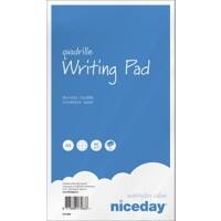 Bloc-notes Niceday Bleu A5 Reliure supérieure Quadrillé 50 feuilles Paquet de 5