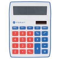 Foray Bureaurekenmachine Generation 10-cijferige display Rood, blauw