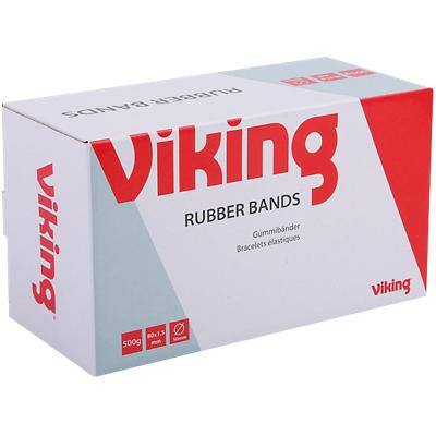 Viking elastieken 80 x 1,5 mm Ø 50 mm rood 500 g