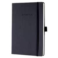 Sigel Conceptum A5 Gebonden Zwart Hardcover Notitieboek Blanco 97 vel