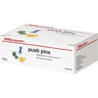 Punaises Office Depot Assortiment 100 unités