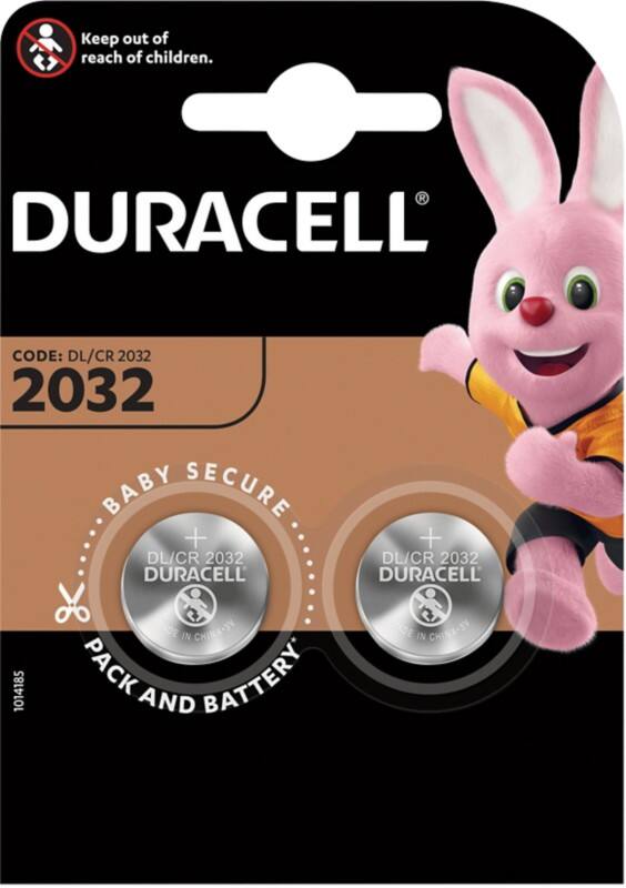 Duracell Knoopcelbatterij Specialty CR2032 220 mAh Lithium (Li) 3 V 2 Stuks