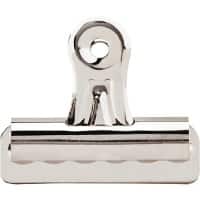 Office Depot Papierklemmen Bulldog Clips Zilver 40Mn, metaal 12 Stuks