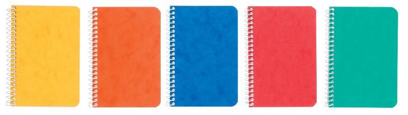 Cahier Ursus Style A7 Quadrillé Reliure à spirale Carton pressé Assortiment Perforé 96 pages 48 feuilles 10 unités