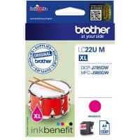 Cartouche jet d’encre Brother D'origine LC22UM Magenta