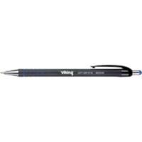 Stylo-bille Viking Soft Grip RT-M Rétractable Bleu 0,5 mm Moyen Ogive