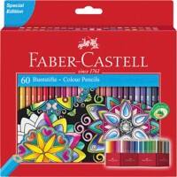 Crayon de couleur Faber Castell CASTLE 111260 Assortiment 60 unités